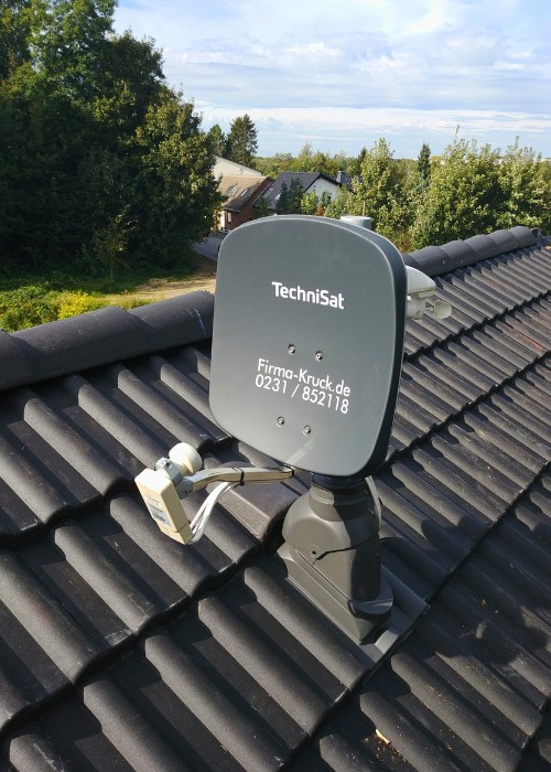 SAT-Anlage Kundenprojekt 2